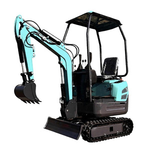 Mini Excavadora de Tipo Oruga, Color Azul, Alta Potencia de Excavación, Uso Agrícola - Product Image 1