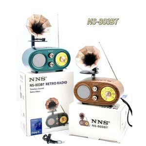 <span class=keywords><strong>2025</strong></span> Mới Nhất Mini Nns Retro Vibes Thiết Kế AM FM SW Đài Phát Thanh Loa NS-803BT DC Có Thể Sạc Lại Stereo Âm Thanh Phong Cách Cổ Điển Đài Phát Thanh - Product Image 4