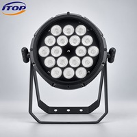 Projecteur LED PAR IP65 extérieur DMX512 RGBW modèle DS-18 pour concerts en plein air, scènes, festivals et événements