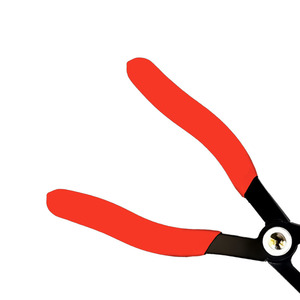 Round Nail Pliers Hose Clamp Removal Tool Steel Auto Repair Interior Door Panel Trunk Plastic Rubber <b>Clips</b> - Product Image 1