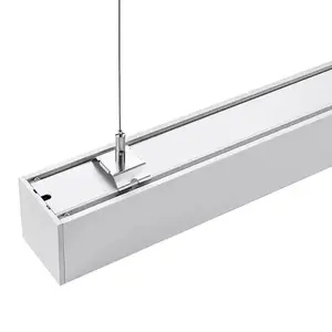 Koppelbare Lichtarmatuur Trog Aluminium Lijn Led Verzonken Lineair Licht