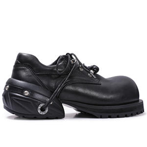 XZY Personnaliser Design Unisexe Mickey Head Derby Chaussures Design Original Trendy Cool Chaussures en cuir avec fermeture à lacets - Product Image 1