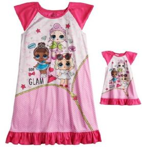Bambini ragazze <span class=keywords><strong>pigiama</strong></span> e camicia da notte fit American Girls abbigliamento <span class=keywords><strong>estivo</strong></span> bambini <span class=keywords><strong>pigiama</strong></span> sleepwear ragazze Sleepwear Dress - Product Image 1
