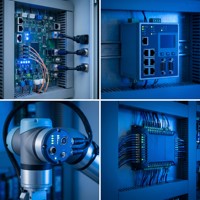 Interface de communication pour robot industriel en argent immergé, carte PCB personnalisée, passerelle Fieldbus EtherCAT PROFINET, carte multicouche haute performance