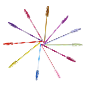 50 bâtonnets de <span class=keywords><strong>mascara</strong></span> jetables multicolores en nylon, brosse à cils pour le maquillage, retour à l'école - Product Image 3