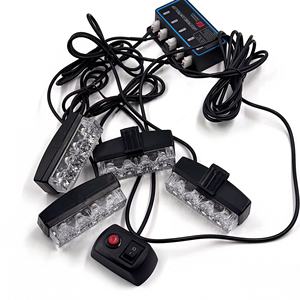 P992 LED kit Car Emergency Flash Advertencia Led Strobe Light Con luces de flash remotas inalámbricas para furgonetas, furgonetas, ambulancias - Product Image 6