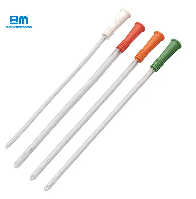 Disposable Nelaton Catheter 1 Way Foley Catheter PVC