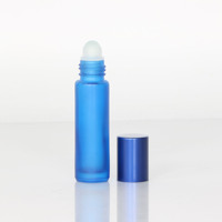 S Moon 8ml 10ml 15ml 20ml bouteille d'huile essentielle en rouleau rechargeable avec billes en acier inoxydable
