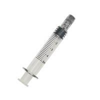 Seringues préremplies en verre de 5 ml avec embout Luer Lock pour distillat d'huile, emballage pour tests de laboratoire