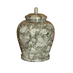 Urna de mármol oceánico 100% auténtica para cenizas de adultos, precio barato - Product Image 3