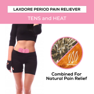 Laxdore 2024 New xách tay không dây hàng chục massage kinh nguyệt đau phụ nữ thời gian chuột rút Pain Relief thiết bị - Product Image 4