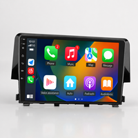 Pour Honda Civic 2016, autoradio, lecteur DVD, écran, système multimédia intelligent, CarPlay sans fil, navigation, Bluetooth, écran tactile, audio