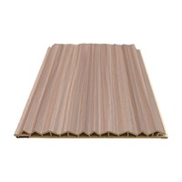 Panneau décoratif géométrique en fibre de bois de bambou M215 de longueur personnalisée pour la décoration intérieure des restaurants et des magasins de détail