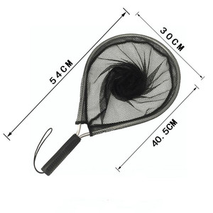 Hợp kim Nhôm xách tay nylon lưới đánh cá chất lượng cao nhôm xử lý hạ cánh <span class=keywords><strong>Net</strong></span> - Product Image 4