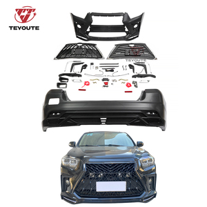 Kit de carrosserie avant avec diffuseur, spoiler et protection de pare-chocs pour Toyota Highlander 09-11 - Product Image 1