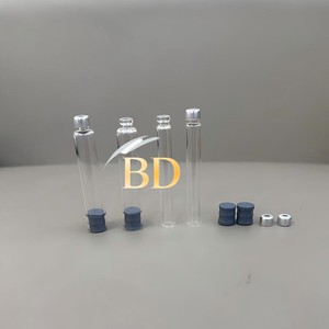 Mass Stock Offer 3ml Transparent Empty Glass Vial With <b>Rubber</b> <b>Bung</b> And Aluminum Crimp Seal For Daily Storage Container Usage - Product Image 1