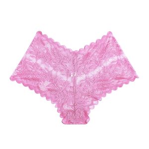 Braguitas <span class=keywords><strong>de</strong></span> <span class=keywords><strong>Encaje</strong></span> Elegantes y Sensuales para Mujer, Paquete <span class=keywords><strong>de</strong></span> 2, Transpirables para la Elegancia Diaria, Sin Costuras Rojas/Negras, Talla XX-Large - Product Image 6