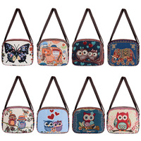 Sac bandoulière brodé pour femme, sac à main décontracté en toile bohème avec sangle réglable, idéal pour les festivals et les voyages