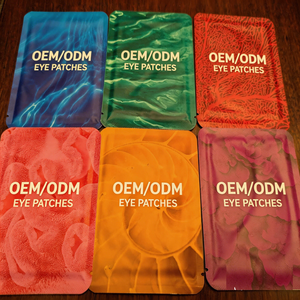 Masques pour le visage et les <span class=keywords><strong>yeux</strong></span> OEM/ODM, <span class=keywords><strong>collagène</strong></span>, vitamine C, gel, acide hyaluronique, patchs anti-poches, traitement <span class=keywords><strong>des</strong></span> cernes et <span class=keywords><strong>des</strong></span> <span class=keywords><strong>yeux</strong></span> gonflés, personnalisable - Product Image 1