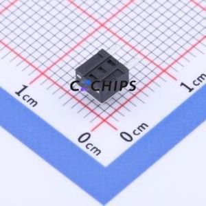 TC-1150DL-4.5H-160 Tactile Switch Through hole Switch Single Pole Single Throw Round Button 1.6N Right Angle Insert - Product Image 2