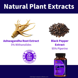 แคปซูลรากอัชวากันธาแบรนด์ส่วนตัว ประโยชน์สำหรับผู้หญิงและผู้ชาย ช่วยลดความเครียด เสริมสร้างความทนทาน อาหารเสริมสมุนไพร - Product Image 5