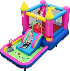 Château gonflable personnalisé avec logo et toboggan, qualité commerciale, pour enfants, idéal pour la <span class=keywords><strong>location</strong></span> événementielle - Product Image 6