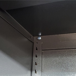 Modern Office Furniture Equipment <strong>Metal</strong> Filing <strong>Cabinet</strong> 2 Doors with 4 Adjustable Shelves Steel Document <strong>Filling</strong> Storage Locker - Product Image 5