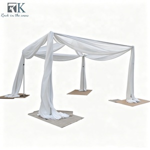 High Quality Pipe and Drape <b>Kit</b> Telescopic Pipe and Drape System Aluminum Pipe and Drape for Wedding Decor - Product Image 1