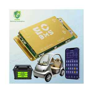 ECBMS 32s 20s 30s 72v 128v 200a 300a Onduleur hybride BMS avec coupure haute température BT 485 LiFePO4 Li-ion 18650 Montage en rack pour télécommunications - Product Image 1