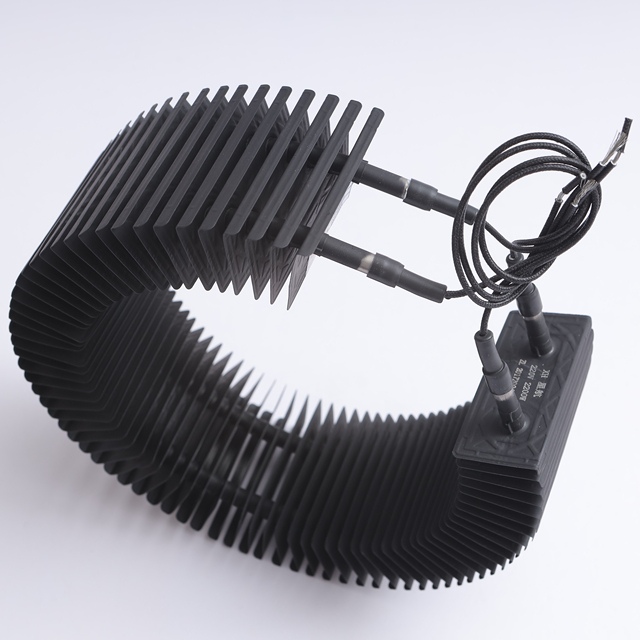 Industrial Aluminium Finned Heating Element Stainless Steel Heating Pipe Optional IPX4 Waterproof Rating Graphene Coating