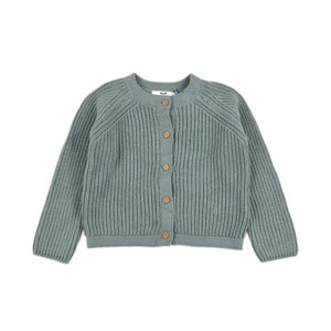 Suéter de Punto <span class=keywords><strong>para</strong></span> Bebé Unisex 100% Algodón, Suéter de Ganchillo Suave con Cuello Redondo, <span class=keywords><strong>Abrigo</strong></span> de Manga Larga <span class=keywords><strong>para</strong></span> Otoño e Invierno - Product Image 1