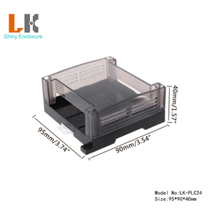 Caja de Control Industrial de Plástico Transparente de 95*90*40mm, 2 Piezas/Lote, <span class=keywords><strong>para</strong></span> Proyectos de Riel <span class=keywords><strong>DIN</strong></span>, PCB Electrónica, Instrumentos Electrónicos - Product Image 2