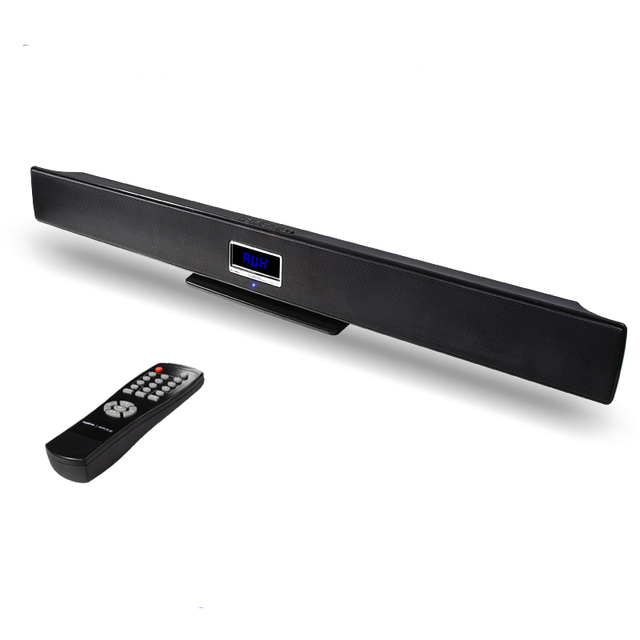 100Watt 40 Inch Soundbar with Wireless/Wired Audio BT 5.0 TV Speakers IR Remote Display Screen for Home Theatre