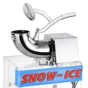 economic summer Snow cone maker party hotsell popular acrylic manual ice crusher & shavers for home manual