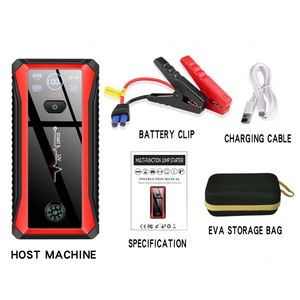 12V pin xe nhảy khởi động với máy nén khí bơm xe di động pin sạc nhảy khởi động công suất cao xe nhảy khởi động - Product Image 6