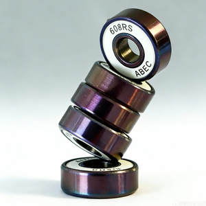 ลูกปืนสเก็ตบอร์ดความเร็วสูง 8*22*7 มม. ABEC-9 608ZZ สำหรับลองบอร์ด ตลาดสหรัฐอเมริกา ระดับมืออาชีพ รับทำโลโก้ - Product Image 1