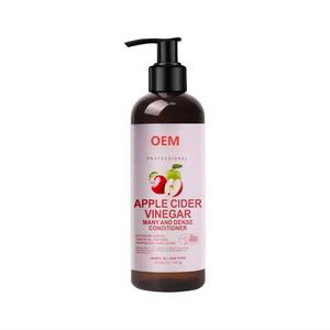 Ensemble Shampooing et Après-Shampooing au Vinaigre de Cidre de Pomme OEM/ODM 500g, Soin Capillaire Anti-Frisottis et Fortifiant pour Cheveux Lisses et Contrôle du Sébum - Product Image 5