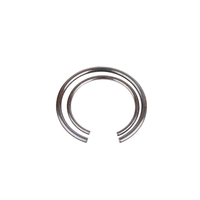 Custom M4 to M50 Stainless Steel Round Wire Circlip Retaining Ring for Shafts and Holes