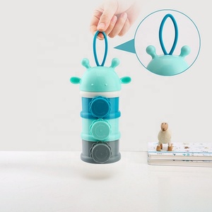 Offres Spéciales sans BPA 3 couches indépendantes PP <span class=keywords><strong>lait</strong></span> en poudre boîte bébé Portable détachable grande capacité Snack <span class=keywords><strong>lait</strong></span> en poudre boîte - Product Image 4