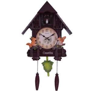 European Style House Wall Clock With Cuckoo Chime Childrens Room Decorative Alarm Clock Creative Home Clock - Product Image 5