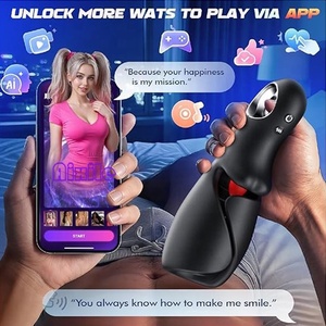 Juguetes Sexuales para Hombres Adultos, Vibrador de Lengua, Masturbador Masculino con Control por Aplicación, con Simulación de Lamido de Lengua, 10 Modos de Vibración, Vibrador de Pene - Product Image 3