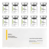 Sérum de repousse des cheveux Ampoule anti-chute de cheveux de marque privée 5ml * 10 pièces Essence d'ampoule de cheveux avec logo personnalisé
