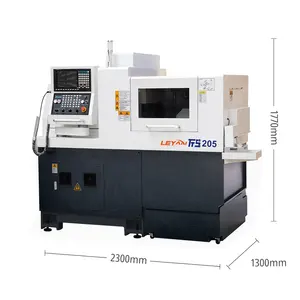 High Precision Efficient Cnc Swiss Type Metal Cnc Lathe Machine For Dental Implant