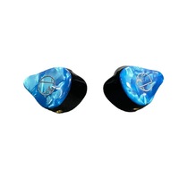 Écouteurs intra-auriculaires HIFIResin 3D MMCX avec câble détachable de 1,2 m et embouts en silicone 3,5 mm - Écouteurs de monitoring de scène