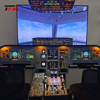 Panneau de commande MCDU pour simulateur de cockpit domestique, matériel A320 réaliste compatible avec les logiciels de simulation de vol mainstream