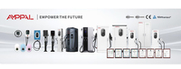 Amppal 60&80&120&160&180&240kW Chargeur durable Stations de recharge rapides pour véhicules électriques commerciales à montage au sol pour voitures électriques