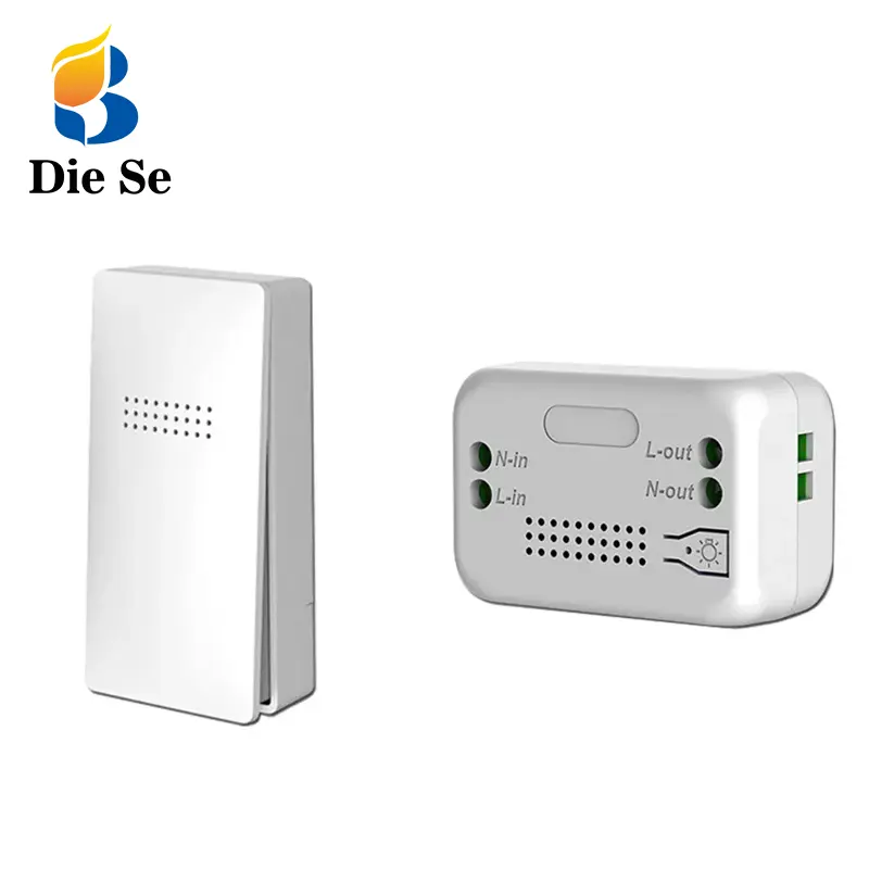 Wireless Wall Switches No Battery Required Kinetic Energy Self-Powered Waterproof RF433 Light Switch