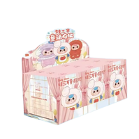 Authentique série d'aventures de conte de fées pour bébé, jouet tendance mignon, boîte à surprises, figurine de collection, peluche en fourrure, poupée en vinyle faite à la main