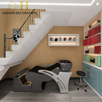 Vitrine d'exposition cosmétique à éclairage LED, présentoir pour produits de soin de la peau, design personnalisé pour boutique de beauté