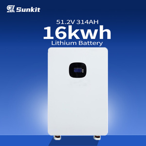 Batterie LiFePO4 SUNKIT 16 kWh 51,2 V 8000 cycles, haute qualité, résistance aux hautes températures, sur pied, à semi-conducteurs, pour - Product Image 3